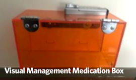 Visual Management Medication Box